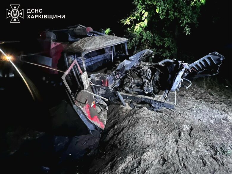 На Донеччині підірвалося пожежне авто