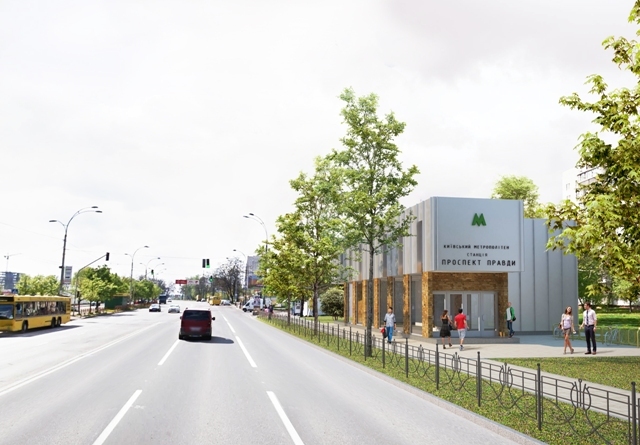 Киевметропроект показал дизайн новых станций метро на Виноградарь 01