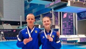 Спортсмени ЗСУ здобули дві бронзові нагороди на чемпіонаті Європи зі стрибків у воду серед юніорів