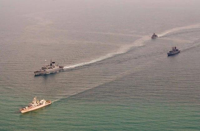 Українські ВМС спільно з кораблями Великої Британії, Туреччини та Румунії провели тренування типу PASSEX 01