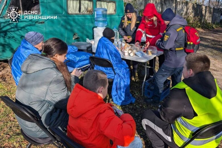 наслідки удару по Рівненщині