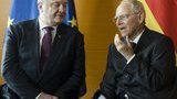 Договорились об усилении межпарламентского сотрудничества между Киевом и Берлином, - Порошенко провел встречу со спикером немецкого парламента Шойбле. ФОТО