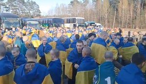 Украина вернула 277 военных из российского плена. ВИДЕО+ФОТОрепортаж
