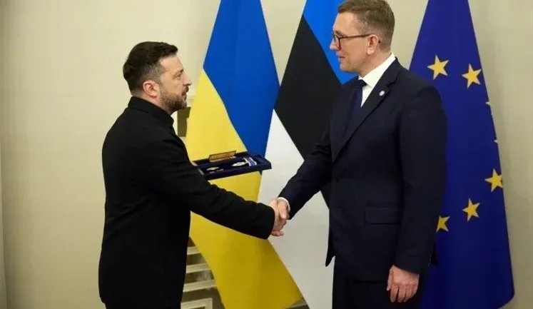 Прем’єр Естонії отримав від Зеленського орден князя Ярослава Мудрого