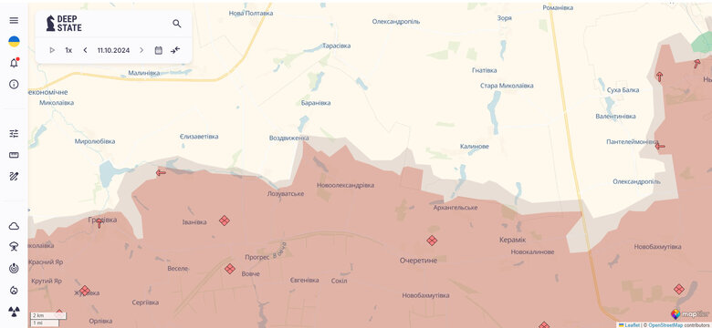 Новоолександрівка карта