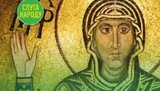 Закарпатський осередок "Слуги народу" розмістив логотип партії на іконі Богородиці, але пізніше його прибрали. ФОТО