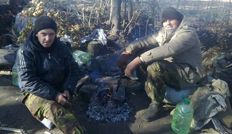 Ukrainian Soldiers from 32nd Checkpoint Evacuated