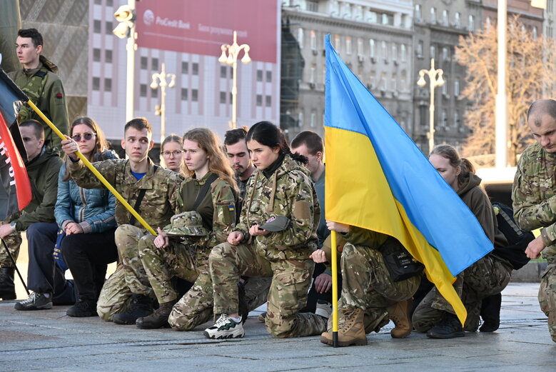 Із воїном та засновником видання Горинь Тарасом Давидюком, який загинув у бою проти окупантів на Запоріжжі, попрощалися у Києві 24