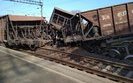 Train wreck near Lviv: about 10 freight cars overturned after leaving tracks, - city council member Zinkevych. VIDEO&PHOTOS