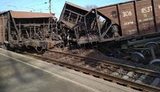Train wreck near Lviv: about 10 freight cars overturned after leaving tracks, - city council member Zinkevych. VIDEO&PHOTOS
