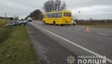 Шкільний автобус потрапив у ДТП на Львівщині: десятьох дітей віком від 6 до 14 років госпіталізовано, - поліція. ФОТО