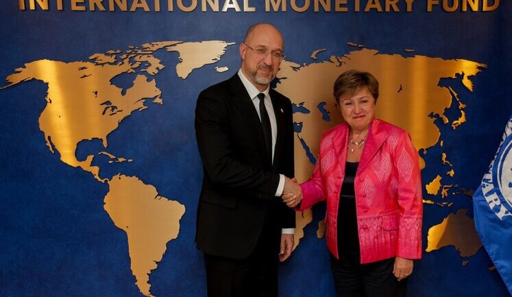 Шмыгаль и глава МВФ Георгиева обсудили поддержку Украины в 2025-2026 годах