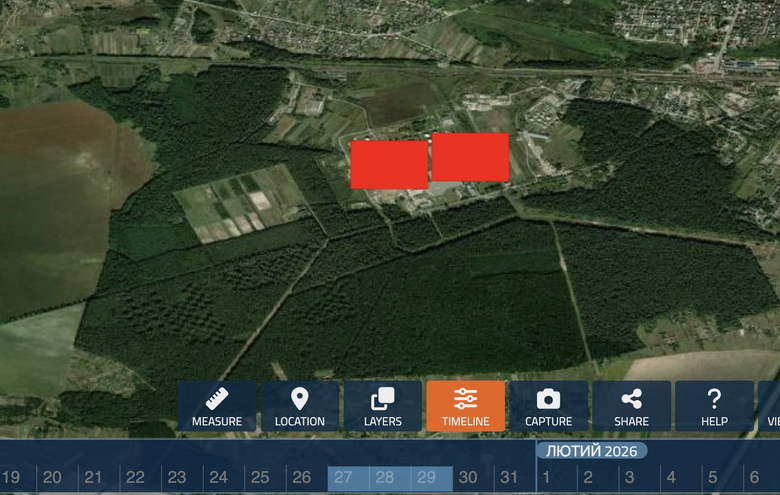 Спутниковые фото подтверждают повреждения нефтепровода 