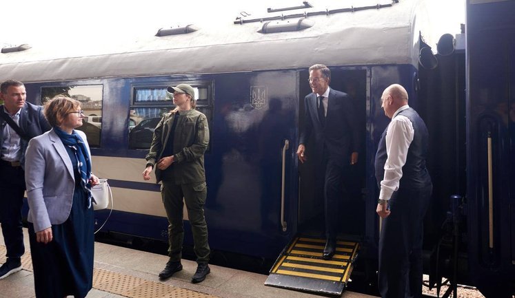 Генсек НАТО Рютте прибыл в Киев. ФОТОрепортаж