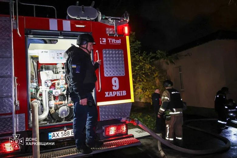 У Харкові через атаку російського дрона постраждали п’ятеро людей