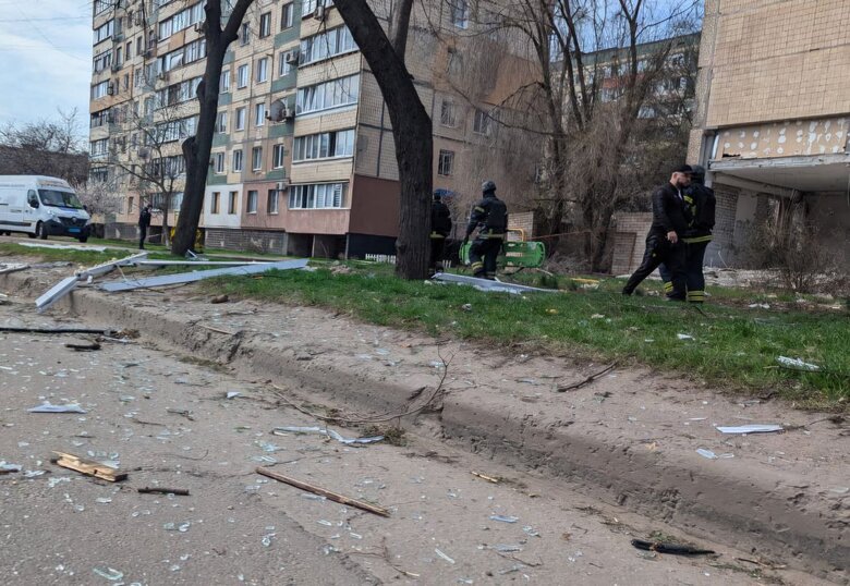 последствия удара по Кривому Рогу