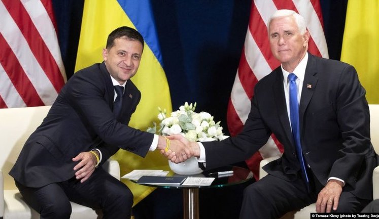 США будут поддерживать Украину в вопросах законного требования о деоккупации Крыма, - Пенс. ВИДЕО