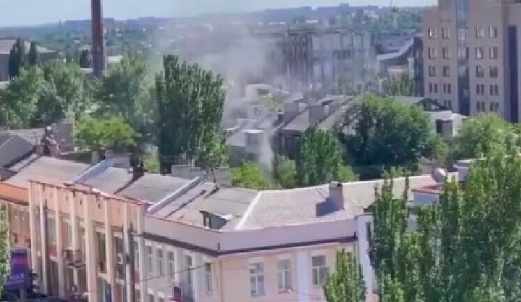 Возле "администрации" Пушилина в Донецке прогремел взрыв, - росСМИ. ВИДЕО