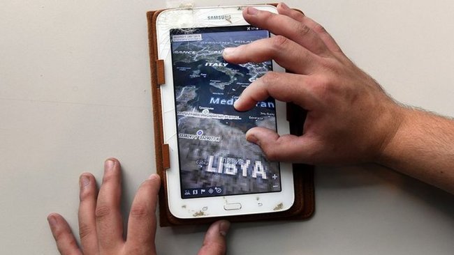 Планшет бойовика ПВК Вагнер ​​потрапив у руки журналістів 01