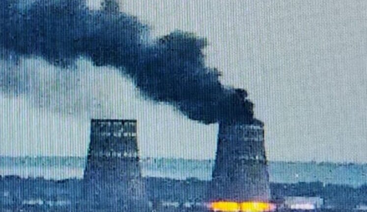 Russians start fire on territory of Zaporizhzhia nuclear power plant. Currently, radiation indicators are normal, - Zelenskyy. VIDEO