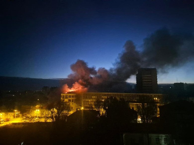 РФ вдарила по університетах в Дніпрі