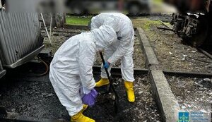 Environmental prosecutors establish environmental consequences of Russian shelling of Trypillia TPP. PHOTOS
