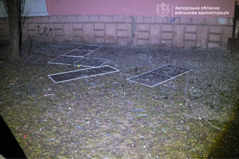 Обстрел Запорожья: ранен младенец, поврежден дом