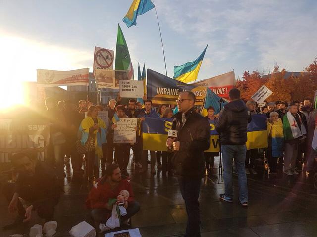 путин протест берлин