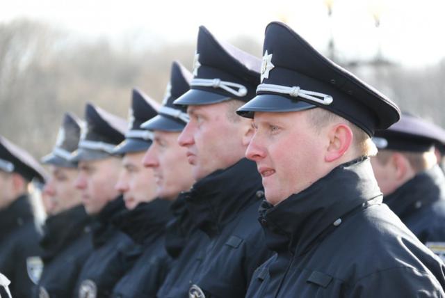 чернигов полиция присяга патрульная патрульные