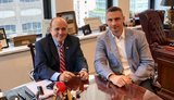 Кличко зустрівся з другом Трампа Джуліані, який критикував Зеленського за призначення Богдана. ФОТО
