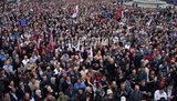 Спецназ Грузии жестко подавил акцию протеста оппозиции: в ход шли водометы и пули