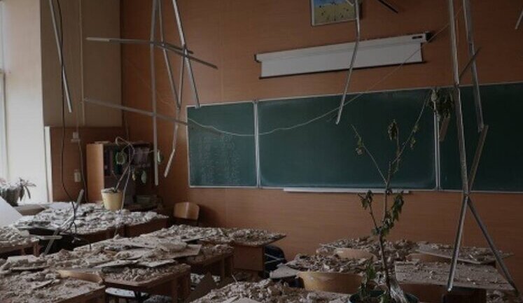 130 educational institutions damaged in Kherson community as result of Russian shelling, 26 of them have critical level of damage - CMA. PHOTOS