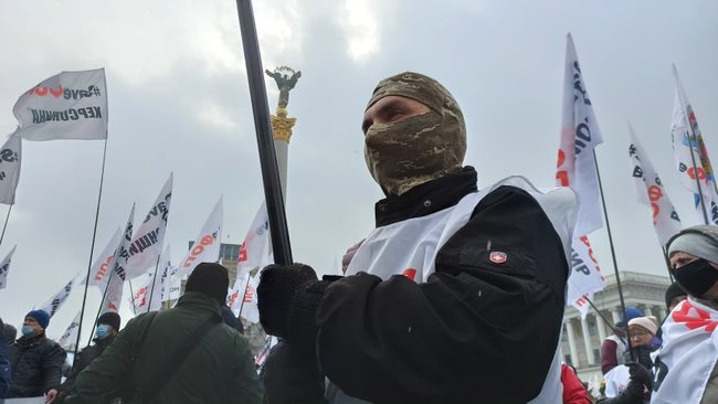 Локдаун - это смерть для бизнеса: ФОПы протестуют на Майдане против карантина для предпринимателей 11