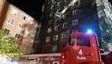 Многоэтажка горела во Львове, эвакуировали около 100 человек. ФОТОрепортаж