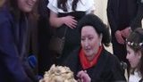 "Я дуже зворушена таким прийомом", - оперна діва Монсеррат Кабальє відсвяткувала своє 85-річчя в Києві. ВIДЕО