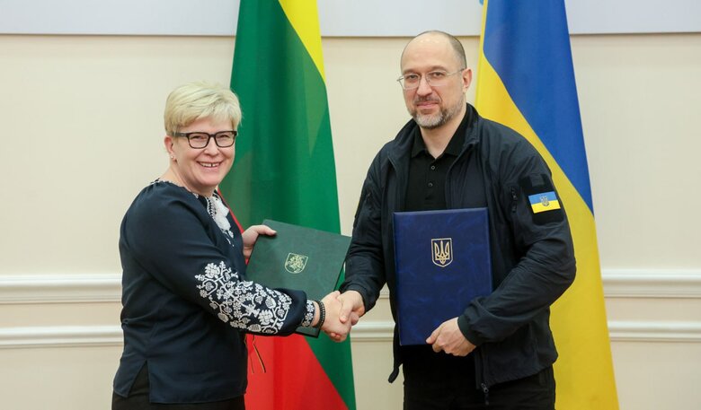 Україна й Литва підписали угоду про технічне та фінансове співробітництво 01