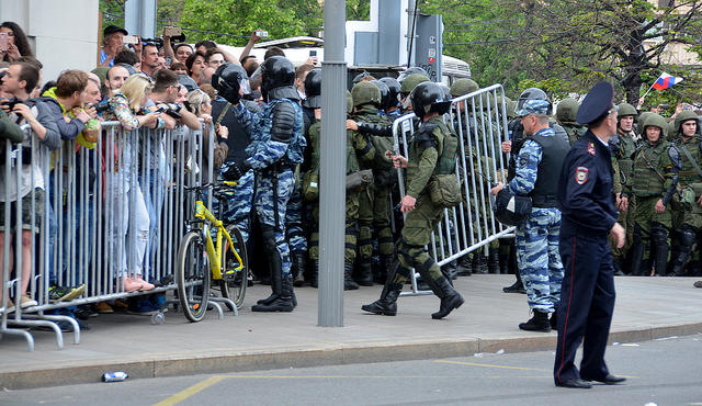 Moscow police brutally dispersed opposition demonstration 10 Moscow police brutally dispersed opposition demonstration 10