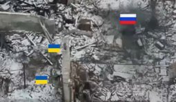 Бійці 24 бригади взяли в полон 2 рашистів в одному з підвалів Часового Яру