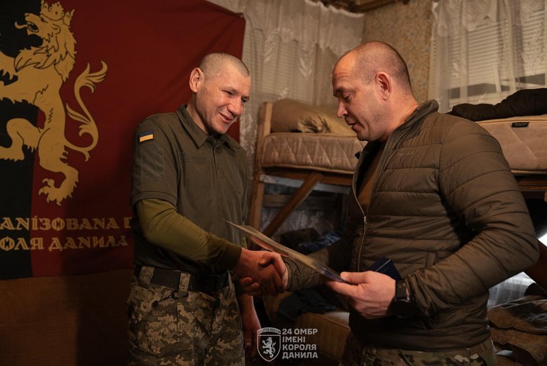 Піхотинець Сергій Криніцький на позивний Сєронька