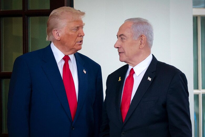 Benjamin Netanyahu met with Trump on 7 April