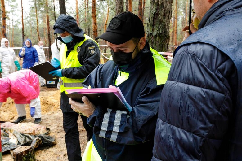 Total of 436 bodies were exhumed from mass burial site in Izium, Kharkiv region, - RMA 05