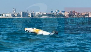 Объект, похожий на морской дрон, обнаружили в Румынии. ФОТО