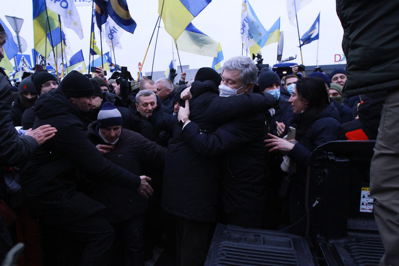 Зустріч Порошенка в аеропорту Київ 18