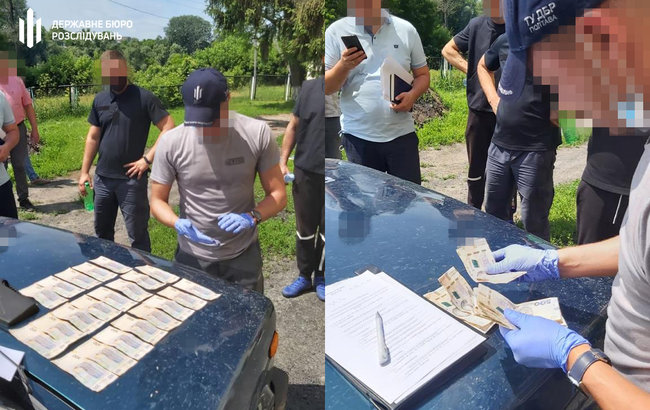 Капітана поліції затримали під час одержання хабаря на Харківщині, - ДБР 03