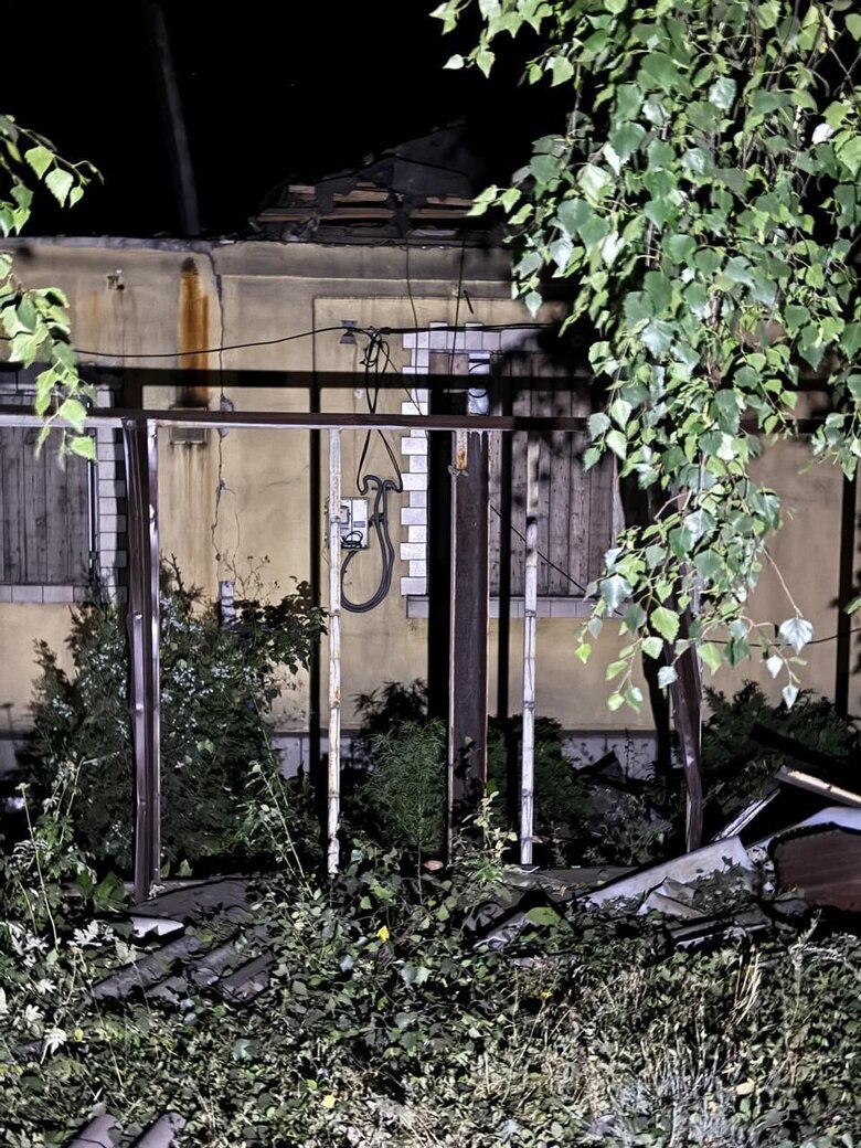 Наслідки обстрілу Цукуріно