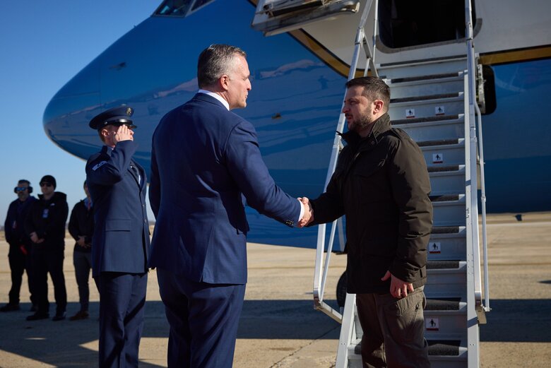 Zelensky arrived in Washington, DC 01