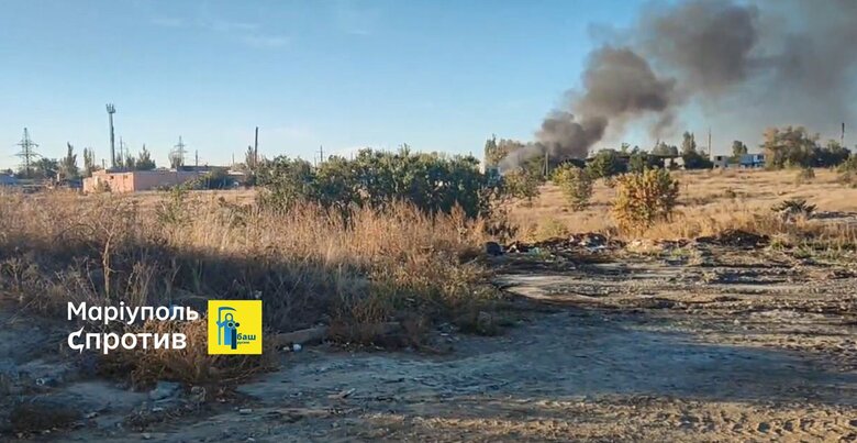 В окупованому Маріуполі партизани знешкодили склад інженерних військ росіян 02