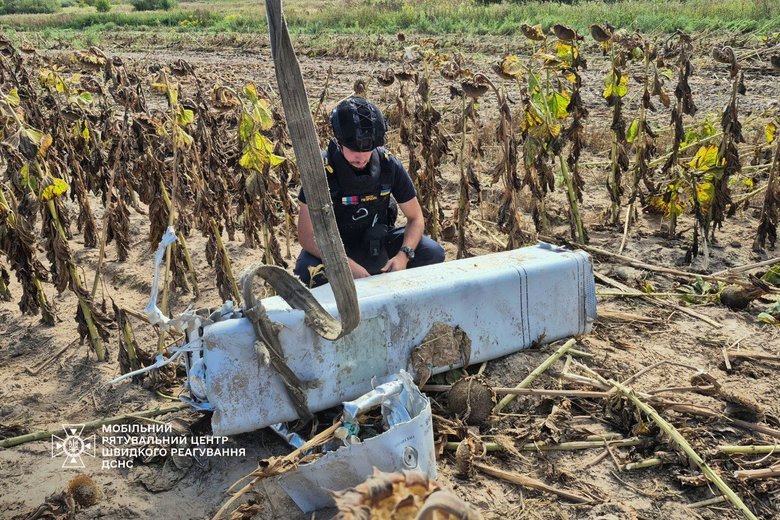 В Киевской области изъяли остатки ракеты Х-69 с боевой частью