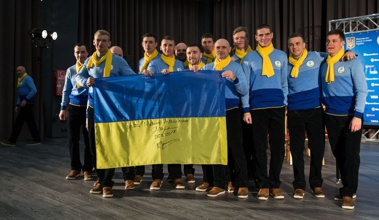 Украинских спортсменов провели на зимнюю Паралимпиаду в Южную Корею