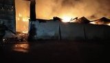 На складі в Івано-Франківській області згоріли сотні тонн зерна. ФОТОрепортаж